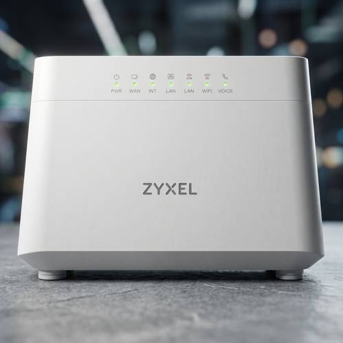 The Zyxel DX3301 router features VDSL2 Gigabit technology with AX1800 Wi-Fi 6 technology to provide ultra-fast internet solutions and network management.