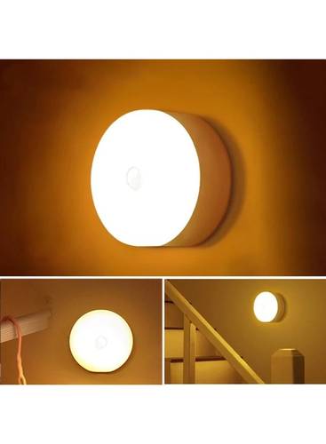 Wall LED sensor Night Light warm color