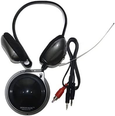 سماعات على الأذن WIRELESS أسود