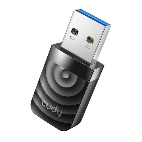 Cudy WU1300S AC1300 Dual Band WiFi Receiver with USB 3.0 Port, AP Mode Support and Automatic PC Detection.
