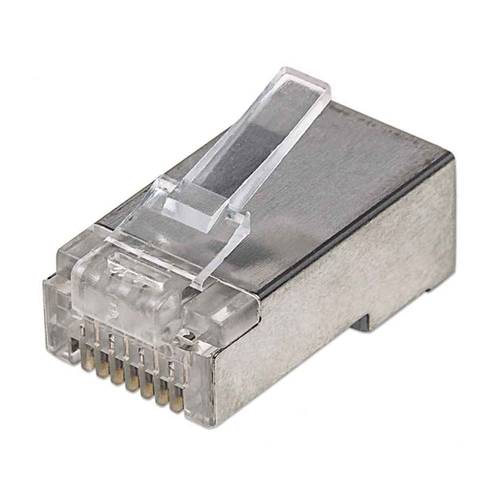 Taimi 100-Piece RJ45 Modular Connectors Set steel CAT6