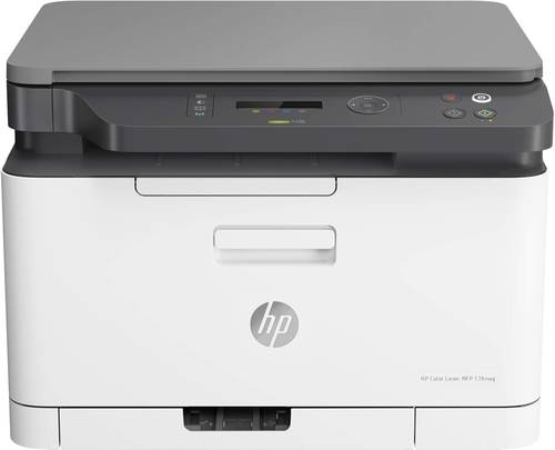 اتش بي طابعة ليزر جيت (MFP 178nw) متعددة المهام بالألوان - ابيض
