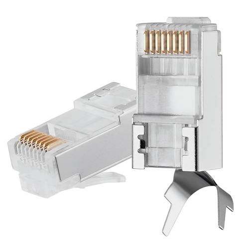 وحدة توصيل شبكة محلية بمنفذ CAT7 إلى RJ45