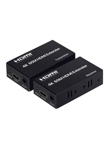 موسع HDMI بدقه 4K  بطول 60 متر  كابل شبكة CAT6/5