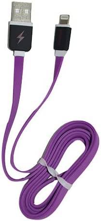 NIPUDUN USB Cable for iPhone (Purple)