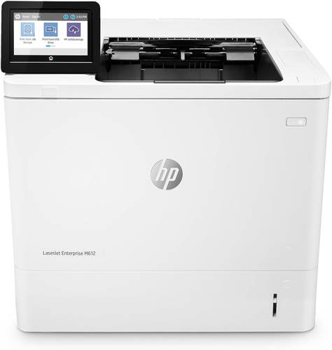  اتش بي طابعة  LaserJet Enterprise M612dn أحادية اللون مع إيثرنت مدمج وطباعة على الوجهين (7PS86A)
