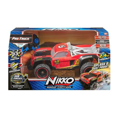 Nikko R/C Pro Trucks 12Inch, Assorted Colors (Green, Red) - NKT10060