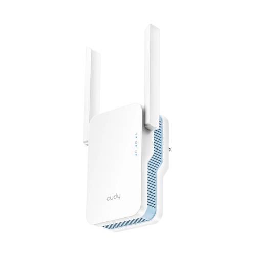 Cudy RE1200 AC1200 Dual Band 1200Mbps WiFi Signal Booster with AP Mode and WPS Button for Mac and PC.
