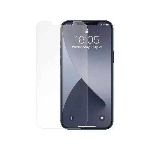 بيسوس زجاج كامل الزجاج المقسى فيلم ل iP 12 Pro Max 6.7 (2 قطعة / حزمة + لصق قطعة أثرية) أبيض SGAPIPH67N-LS02