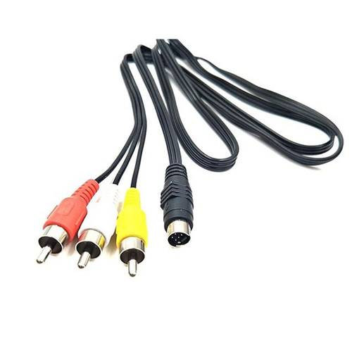 Taimi 7 pin S-Video to 3 RCA TV Male Cable - 2m