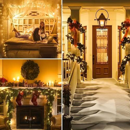 Decorative String Lights for Window Curtain Indoor Outdoor Wedding Birthday Party Size(3M*3M/3M*2M)