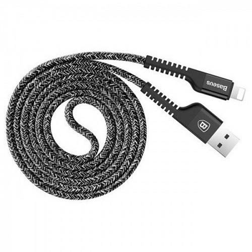 Baseus CALZJ-A01 Confidant Anti-break Cable For IP 2A 1M Black