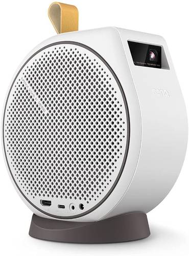 BenQ GV30 300 lumens WiFi Projector HD 720P Portable Movie Projector Compatible with Android TV-USB C-HDMI-Chromecast Wire Play 16W Bluetooth Speaker - GV30