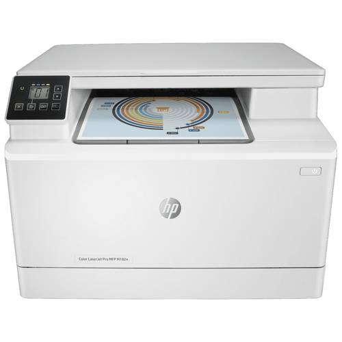 اتش بي طباعة Color LaserJet Pro MFP M182n ملونة الكل في واحد طباعة ونسخ ومسح ضوئي وسرعة طباعة تصل إلى 22 صفحة في الدقيقة - ابيض