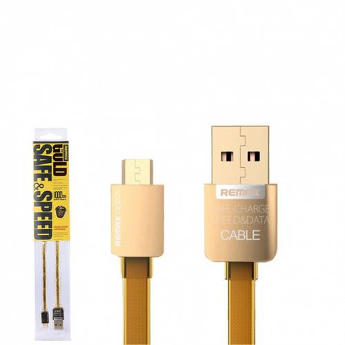 REMAX Micro USB Data Cable 1meter Gold