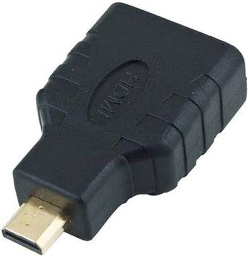 وصلة HDMI أنثى إلى Micro HDMI ذكر - أسود