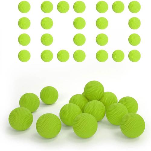 Refillable shooting ball set of 100 pieces for children - Green