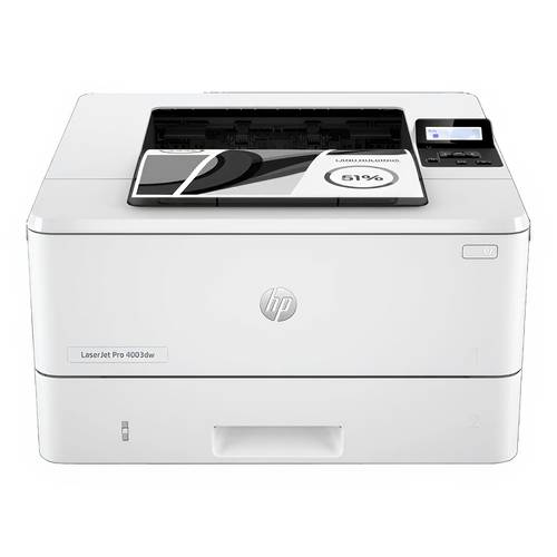طابعة ليزر hp طباعة LaserJet Pro 4003dw لاسلكية أحادية اللون مع طباعة تلقائية مزدوجة على الوجهين