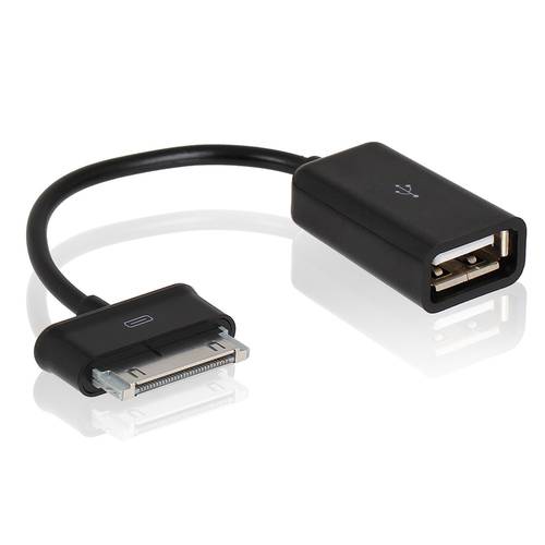 OTG to USB adapter cable for Samsung Galaxy Tab - Black
