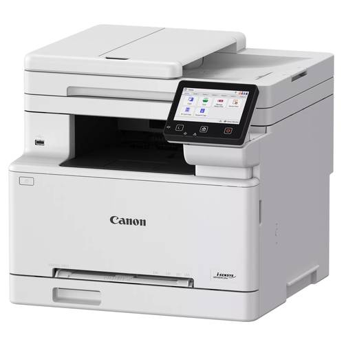 طابعة ليزر ملونة متعددة الوظائف  Canon i-SENSYS MF664Cdw ، حتى25 صفحة في الدقيقة ، مسح ضوئي سريع - Wi-Fi وEthernet.