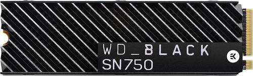 Black SN750 Gaming Internal SSD Storage with 2TB HDD and 3G M2 2280 Speed Add-on Port, and 3D NAND Memory from Western Digital