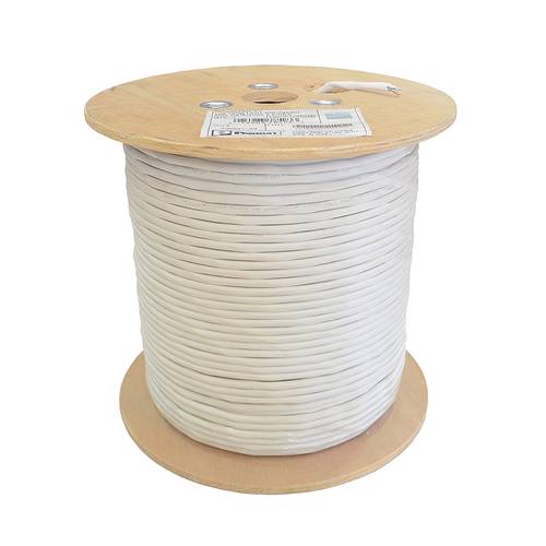 كيبل شبكة CAT6 للاستخدام الخارجي 4 ازواج - ابيض