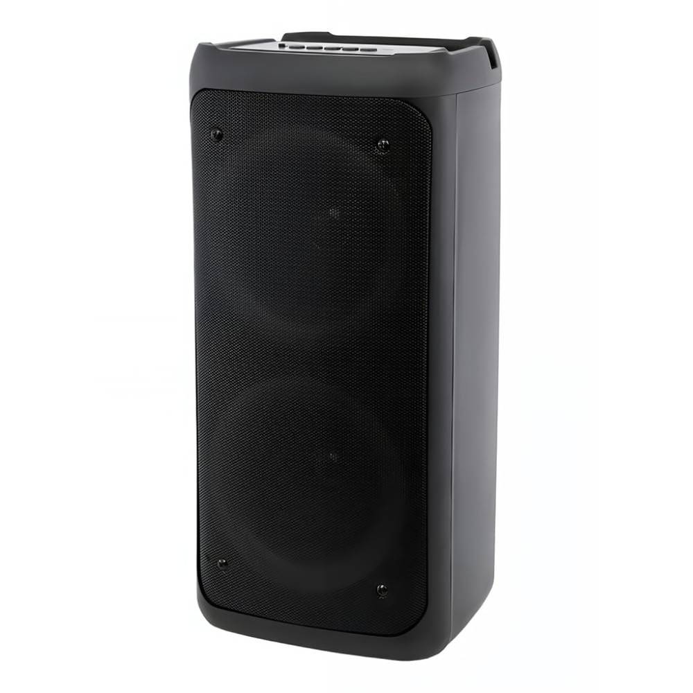 iDigit- Wireless Bluetooth Speaker with RGB LED Light and Microphone, Portable Mini Speaker Supports TF/USB/AUX/Mic Input, Perfect for Home, Travel, and Outdoor Picnics
