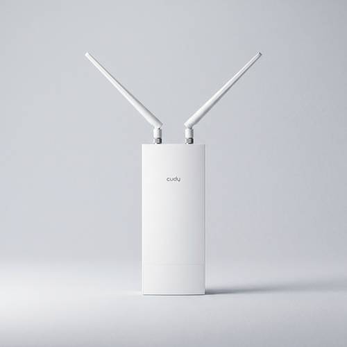 Cudy Access Point Model RE1200 Outdoor Signal Booster, with IP65 enclosure and PoE support: Offers maximum broadcast range and excellent coverage.