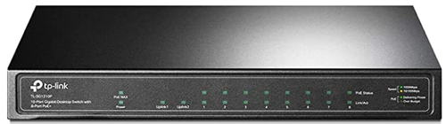 TP-Link TL-SG1210P 8 Port Gigabit PoE Switch 8 PoE+ Ports 