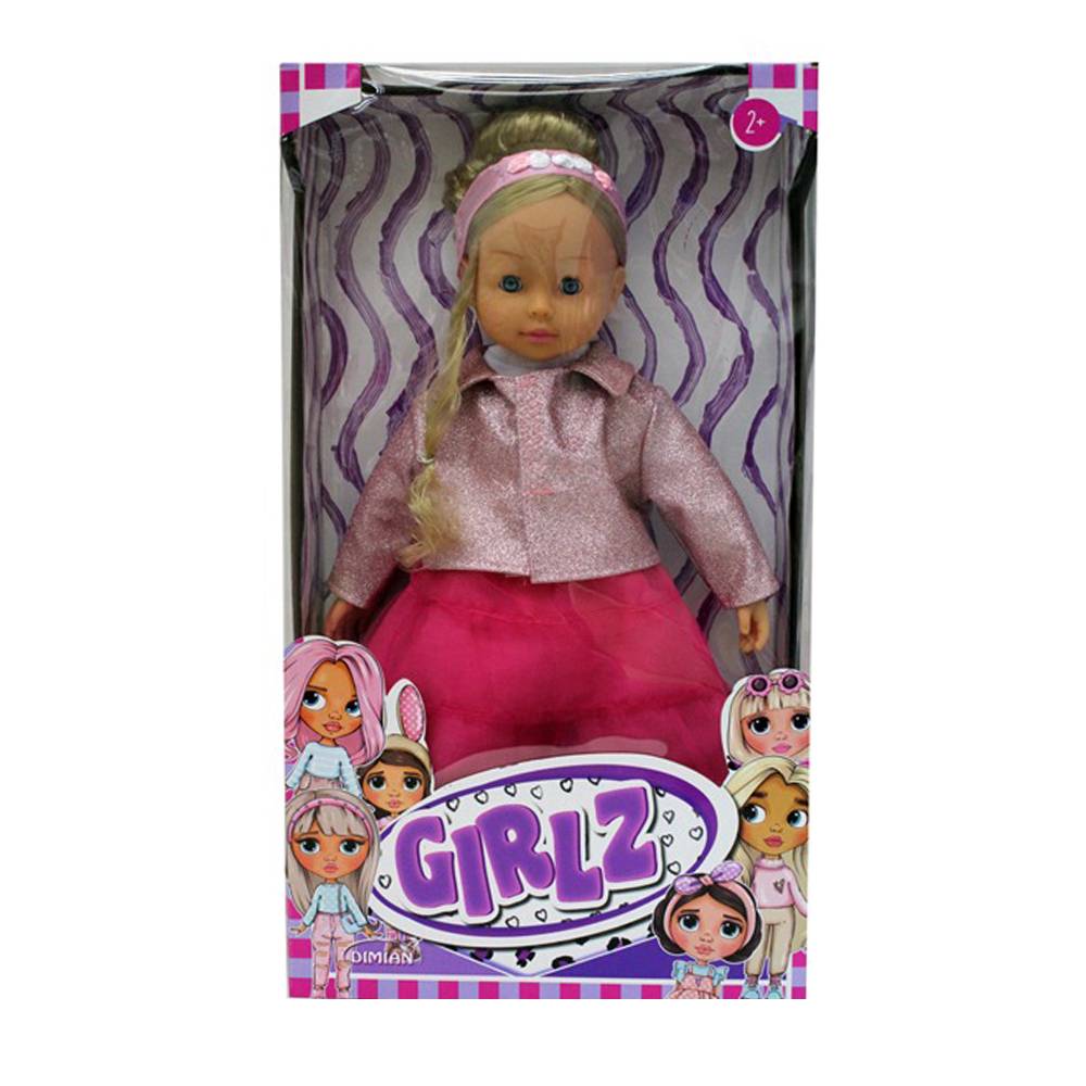 Girlz Fashion Doll 46 cm Pink/rose Dress
