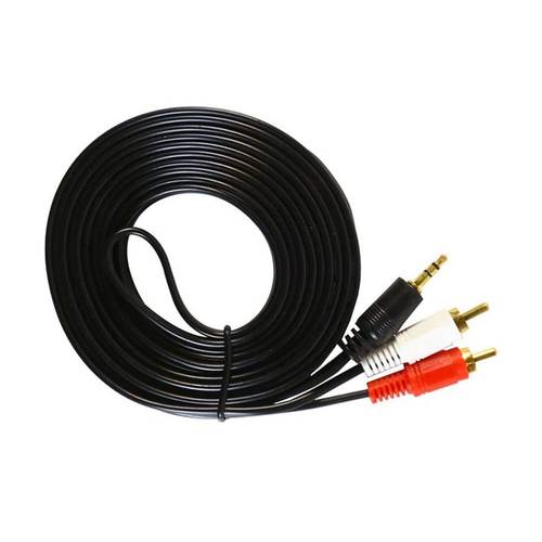 تايمي كابل صوت ستيريو 3.5م إلى RCA بطول 8 متر 