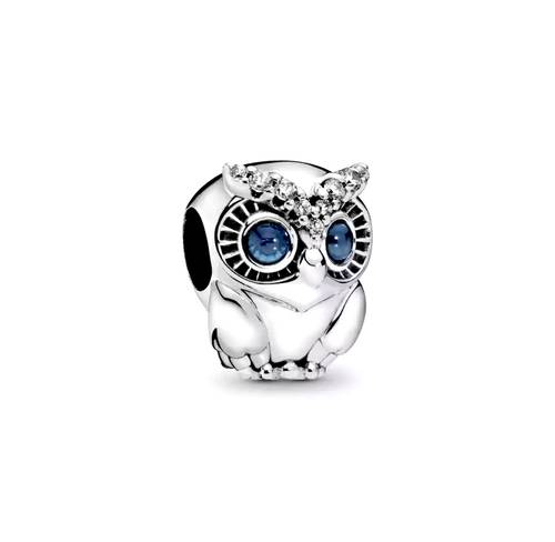 تعليقة charms بندوررا من الفضة الانجليزي المطلي روديوم 