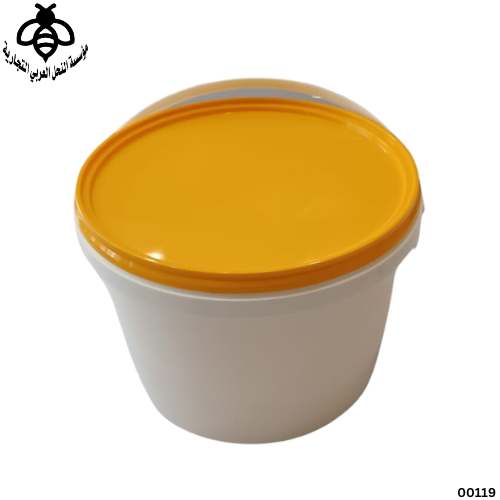 علبة 5 لتر صادكو أبيض مدور