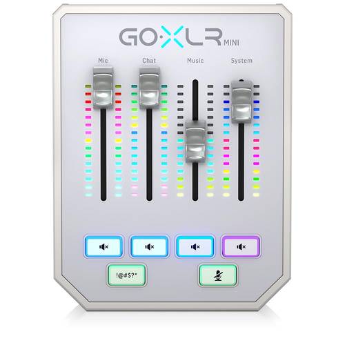TC HELICON GoXLR ميكسر صوتيات صغير باللون الابيض