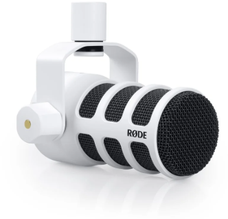 RODE white PodMic | رود بودمايك ابيض