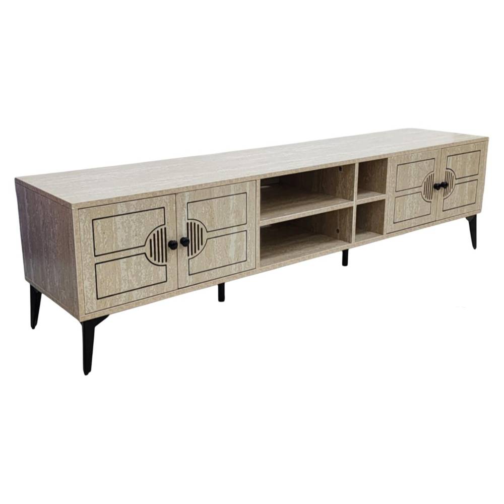  200 cm Multi Color TV Console Luxury Design 