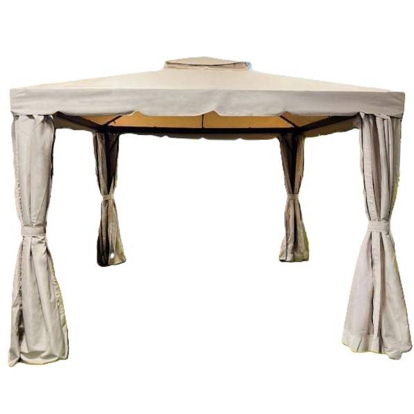  Outdoor Premium Beige Gazebo 