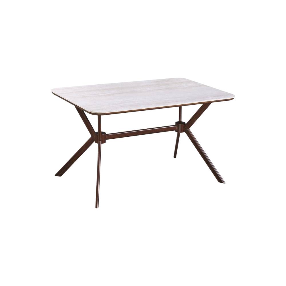  Single Ceramic Dining Table Multi Color 130 cm 