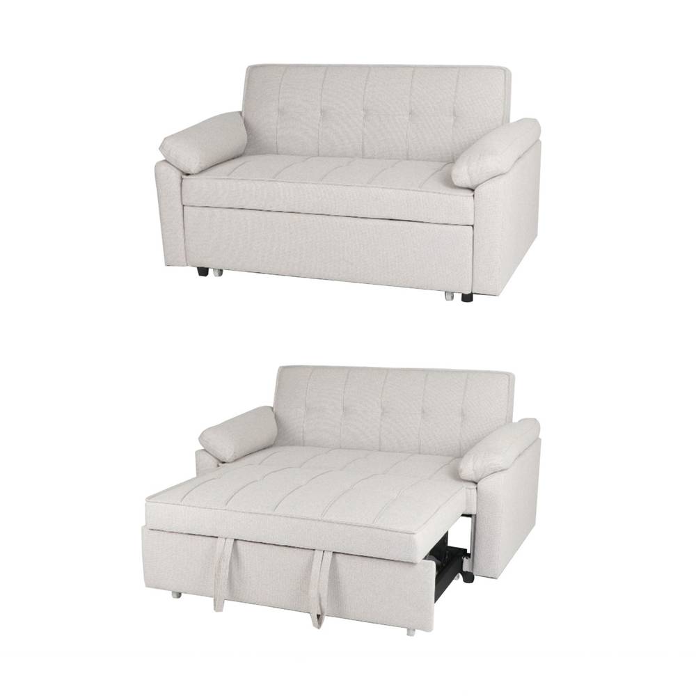  Modern Multi Color Fabric Sofa Bed 