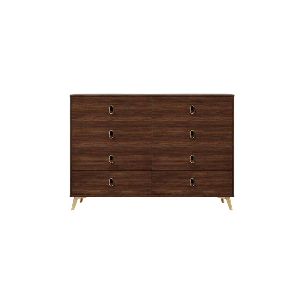  Multi Color 8 Drawer Coffee Cabinet 
