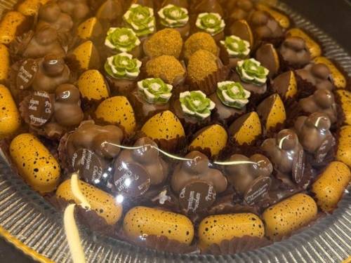 صينية تركي شوكولا مكشوف فاخرة