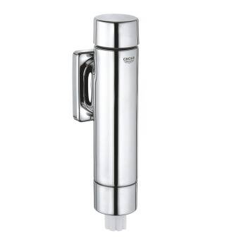 سيفون جروهي GROHE  ضغط مع ماسورة – RONDO A.S. 37 349 000 – كروم – تدفق قابل للتعديل