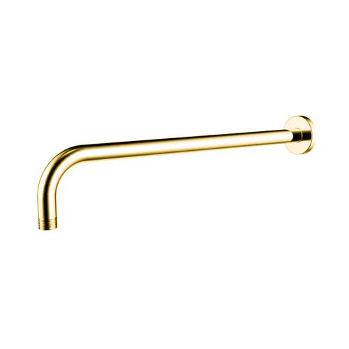 ذراع دش مطري ذهبي جداري دائري 50cm