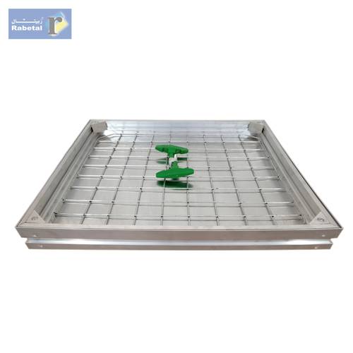 غطاء تفتيش الفتحات الارضية 110x110 cm