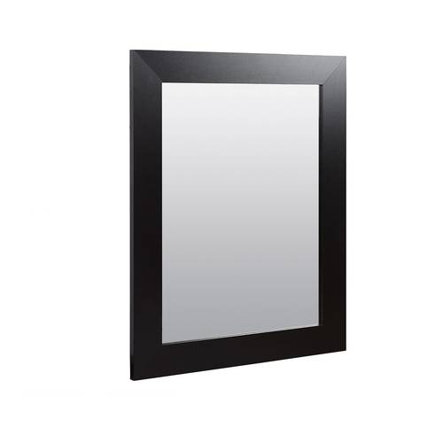مراية  ايطار بني غامق خشب 120x80 cm  PVC