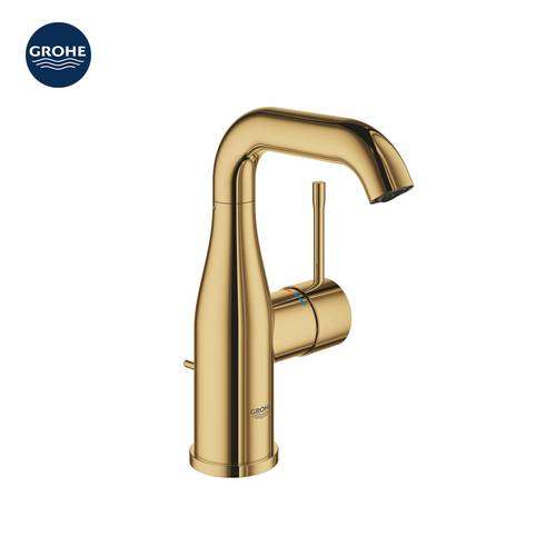 خلاط مغسلة جروهي ذهبي ايسينس GROHE 24173GL1