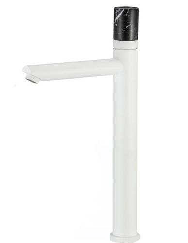 خلاط مغسلة أبيض  مرتفع  PLOTO XL