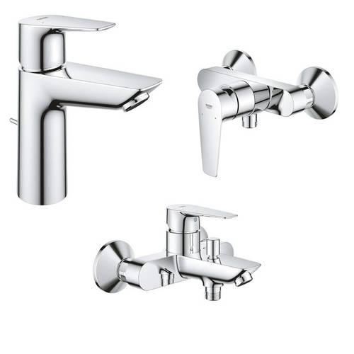 طقم خلاطات جروهي باو ايدج  Grohe Bauedg