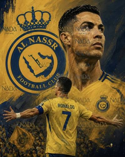 رسم جدارية | نادي النصر تحسب القيمة للمتر الواحد