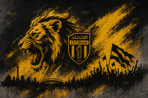 رسم جدارية | نادي الاتحاد تحسب القيمة للمتر الواحد
